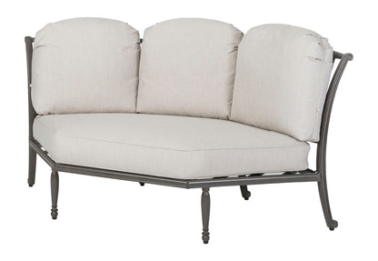 Gensun Bel Air Three-Back Corner Chair in Midnight Gold