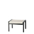 Gensun Echelon Woven Ottoman in Carbon