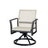 Gensun Echelon Woven Swivel Rocker in Carbon
