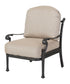 Gensun Florence Cushion Lounge Chair in Carbon