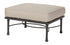 Gensun Florence Cushion Sectional Ottoman in Carbon