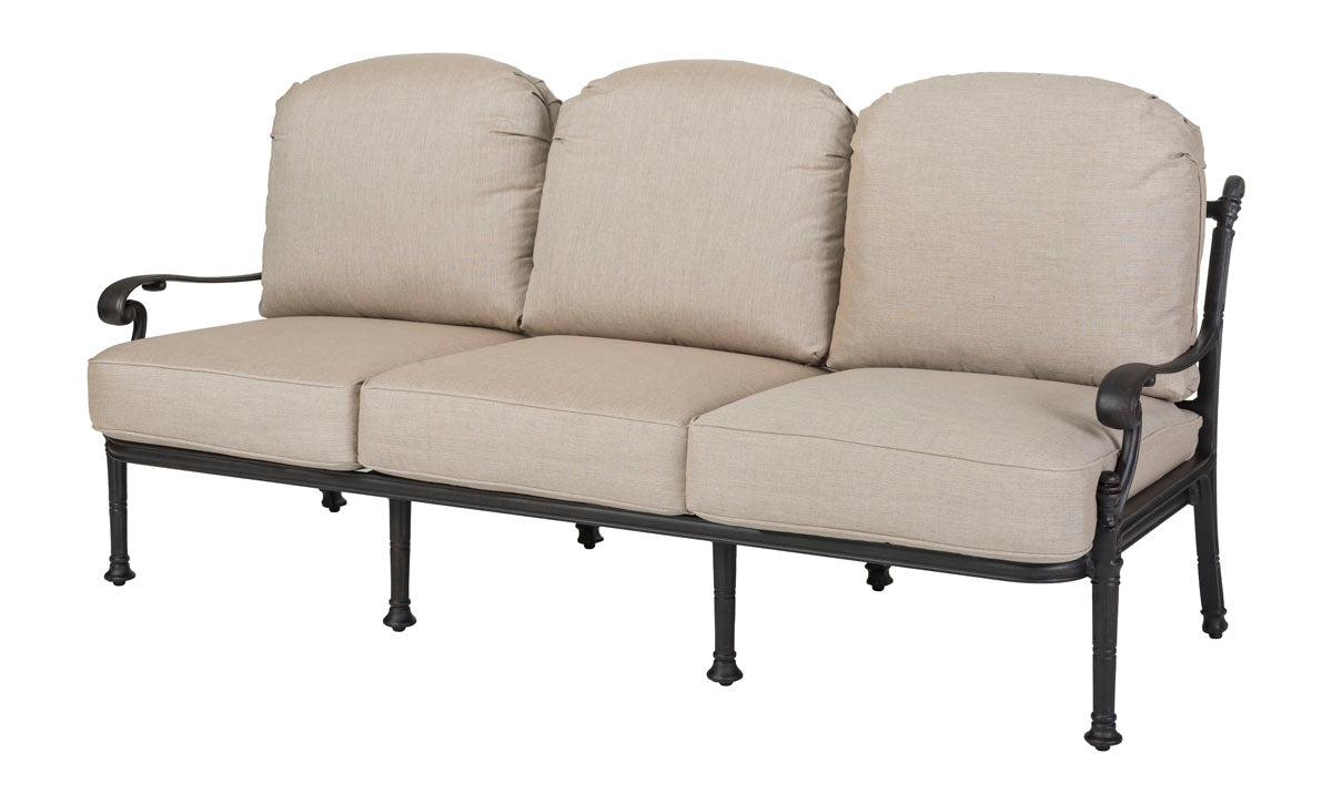 Gensun Florence Cushion Sofa in Carbon