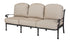 Gensun Florence Cushion Sofa in Carbon