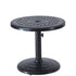 Gensun Grand Terrace 24" Round Umbrella End Table - 80lb Base in Desert Bronze