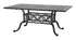 Gensun Grand Terrace 42" x 63" Rectangular Dining Table in Desert Bronze