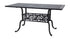 Gensun Grand Terrace 42" x 72" Rectangular Balcony/Gathering Table in Desert Bronze