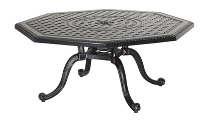 Gensun Grand Terrace 45" Octagon Chat Table in Desert Bronze