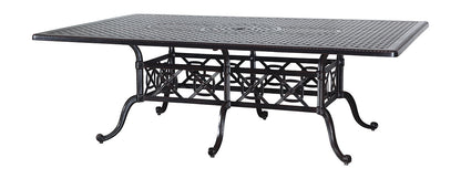Gensun Grand Terrace 60" x 90" Rectangular Dining Table in Desert Bronze