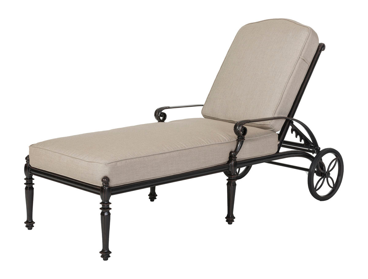 Gensun Grand Terrace Chaise Lounge in Desert Bronze