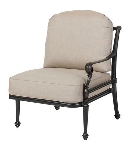Gensun Grand Terrace Left Arm Lounge Chair in Desert Bronze