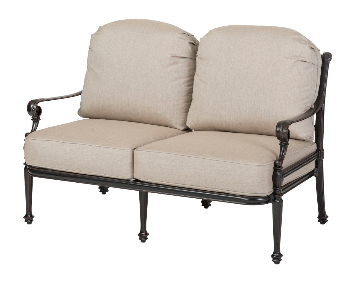 Gensun Grand Terrace Loveseat in Desert Bronze