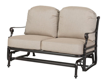Gensun Grand Terrace Loveseat Glider in Desert Bronze