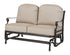 Gensun Grand Terrace Loveseat Glider in Desert Bronze