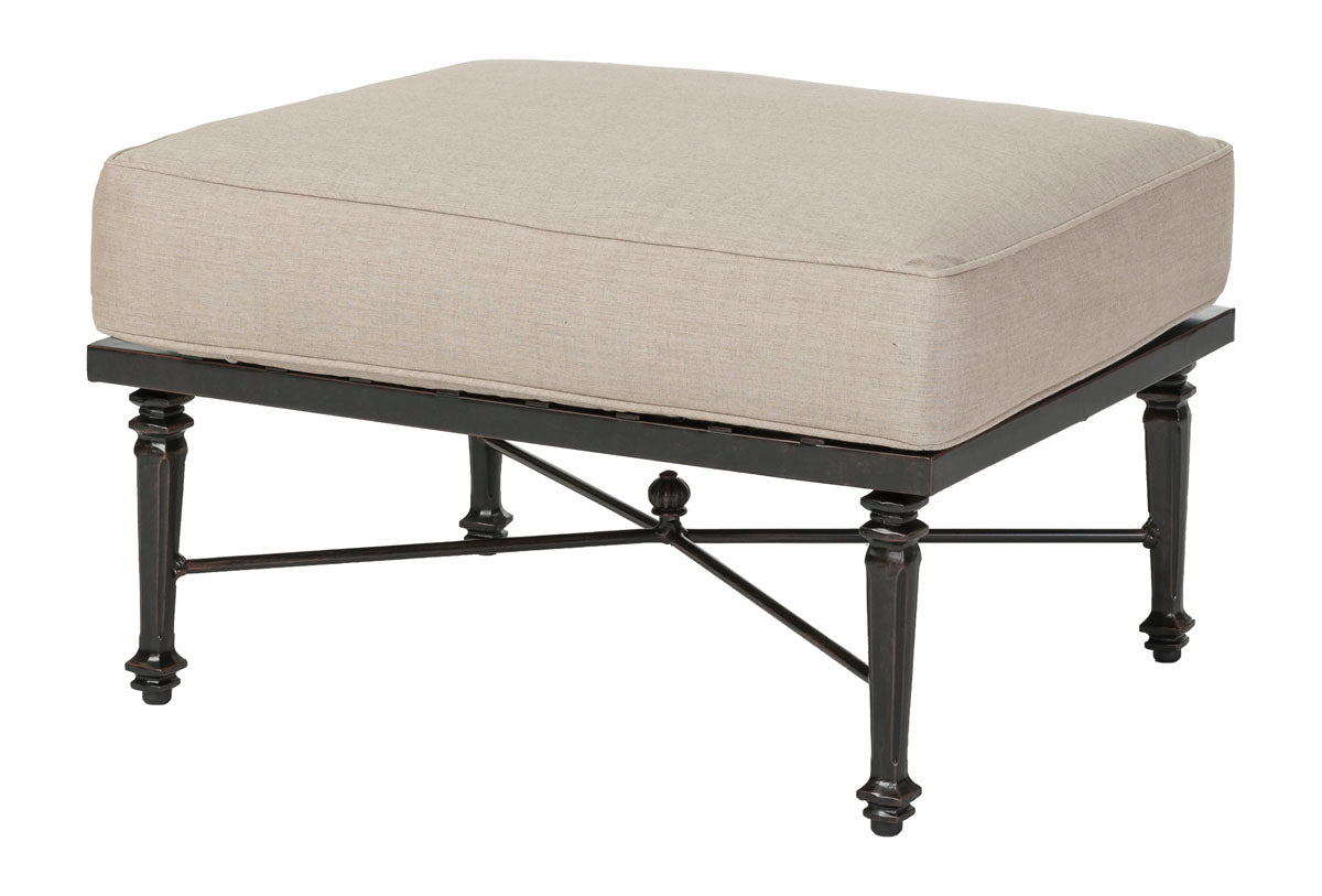 Gensun Grand Terrace Sectional Ottoman in Desert Bronze