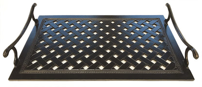 Gensun Grand Terrace Serving Tray in Desert Bronze