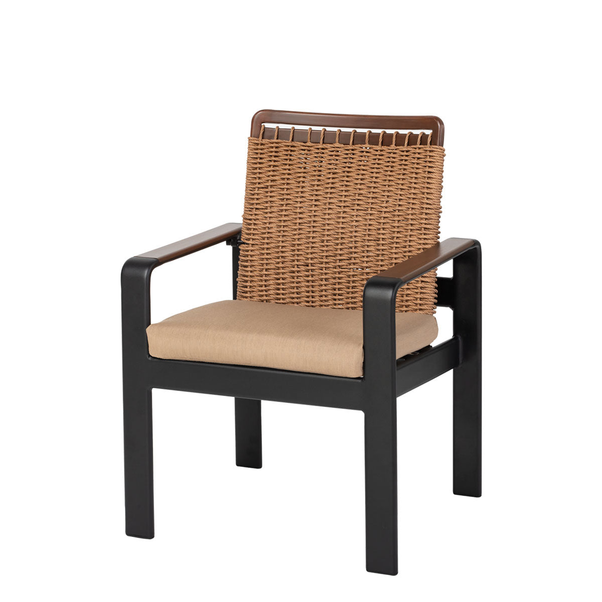 Gensun Hudson Dining Chair in Carbon