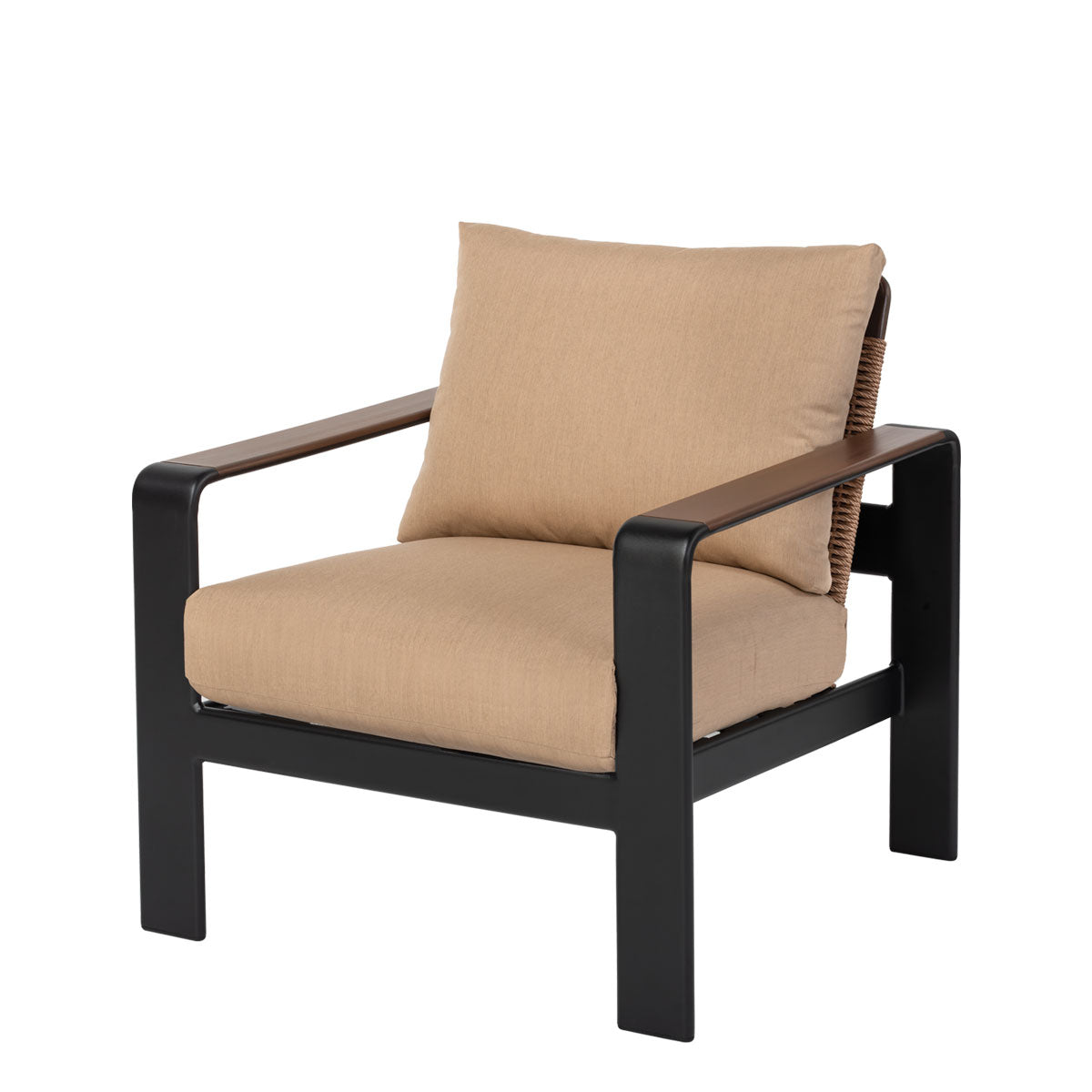 Gensun Hudson Lounge Chair in Carbon