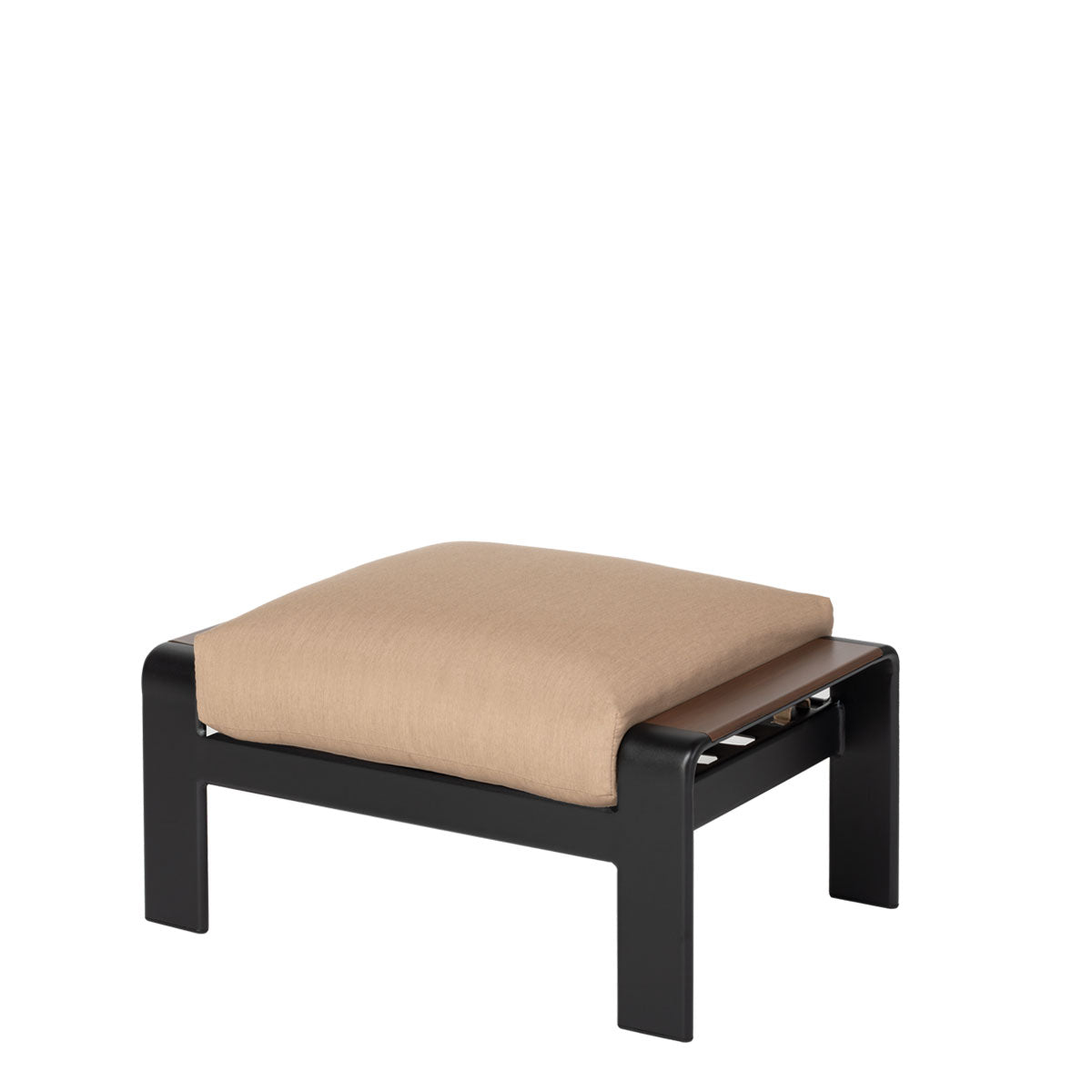 Gensun Hudson Ottoman in Carbon