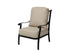 Gensun Lucerne High Back Lounge Chair in Midnight Gold