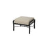 Gensun Lucerne Ottoman in Midnight Gold