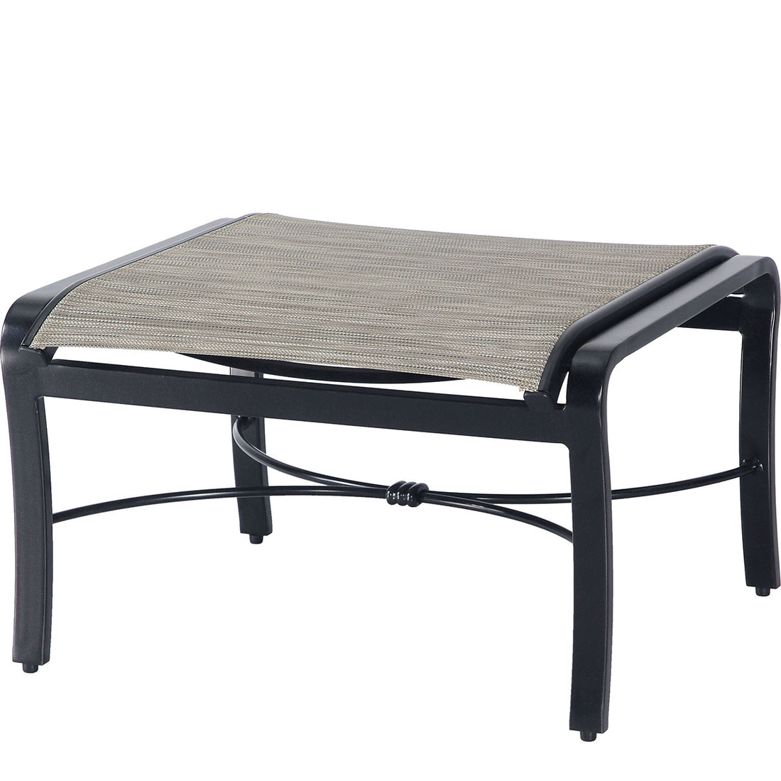 Gensun Lucerne Sling Ottoman in Midnight Gold