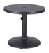 Gensun Meridian 24" Round Umbrella End Table - 80lb Base