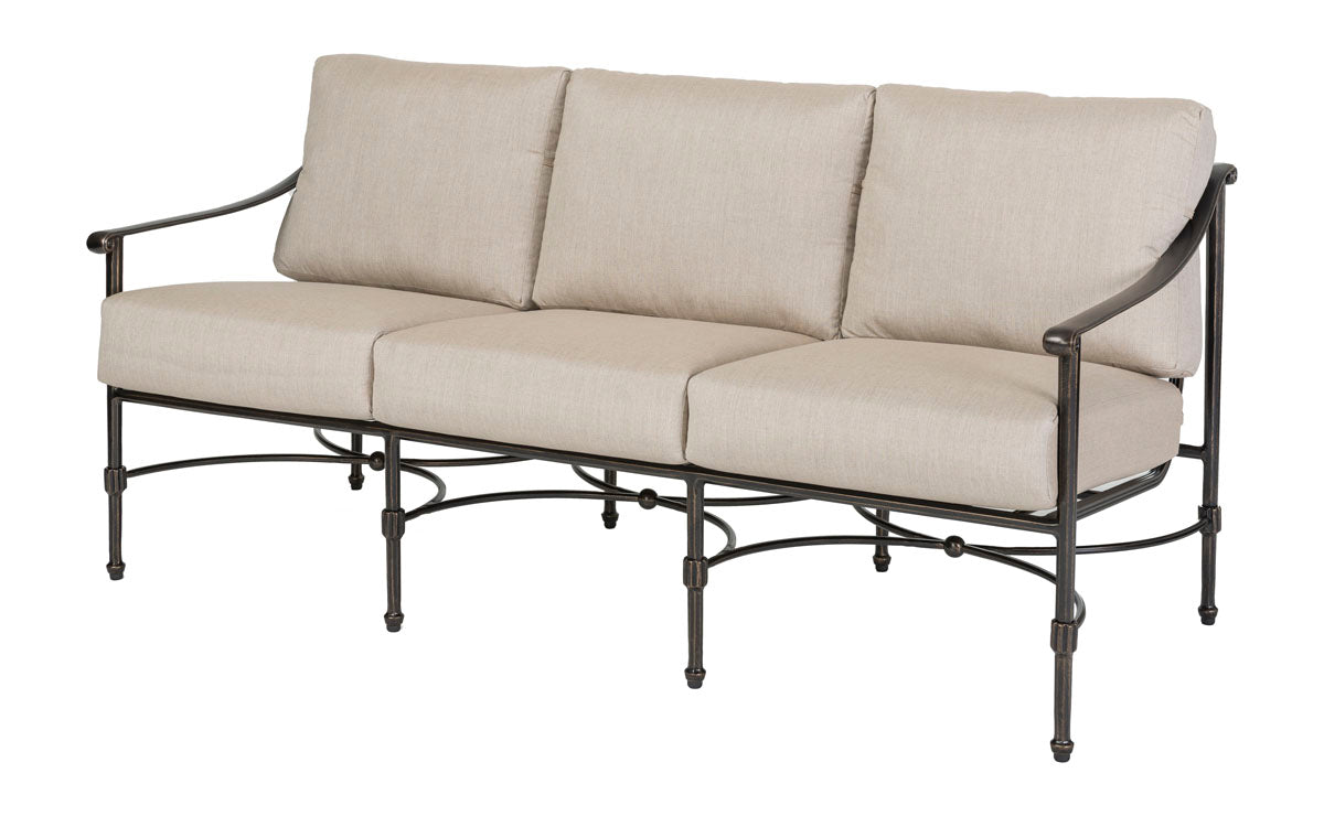 Gensun Morro Bay II Cushion Sofa in Carbon