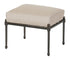 Gensun Morro Bay & Morro Bay II Cushion Ottoman in Carbon