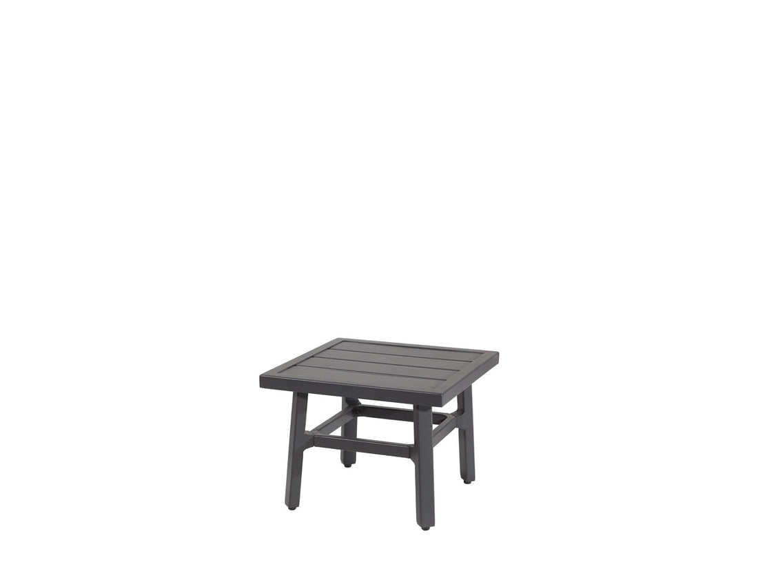 Gensun Plank 21" Square End Table (16" height) in Carbon