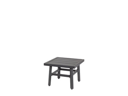Gensun Plank 21" Square End Table (16" height) in Carbon