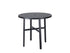 Gensun Plank 44" Round Bar Table in Carbon