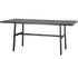 Gensun Plank 44" x 86" Rectangular Balcony Table in Carbon