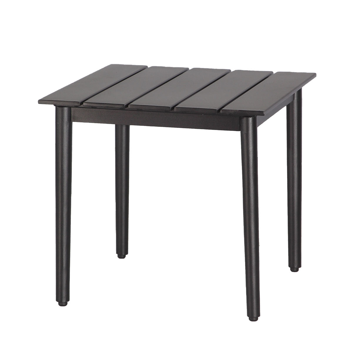Gensun Strata 23" Square End Table (Round Legs)
