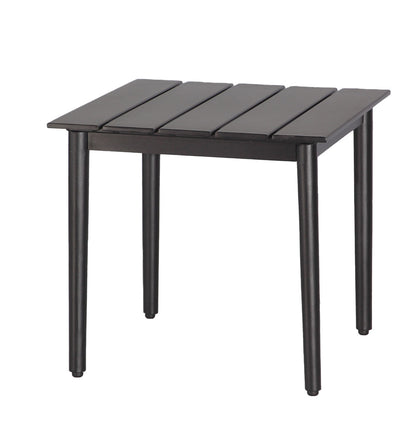 Gensun Strata 23" Square End Table (Round Legs)