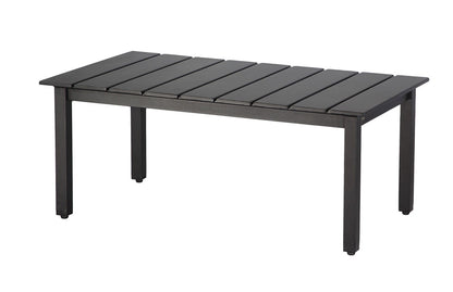 Gensun Strata 23" x 41" Rectangular Coffee Table (Square Legs)