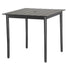 Gensun Strata 32" Square Balcony Table (Round Legs)