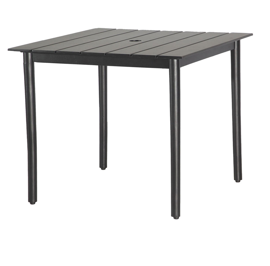 Gensun Strata 32" Square Dining Table (Round Legs)