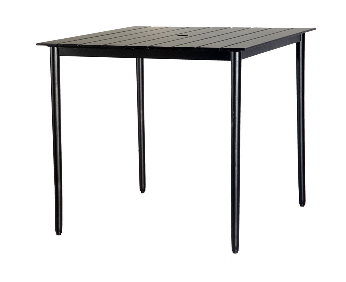 Gensun Strata 41" Square Balcony Table (Round Legs)