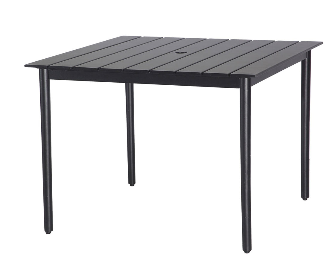 Gensun Strata 41" Square Dining Table (Round Legs)