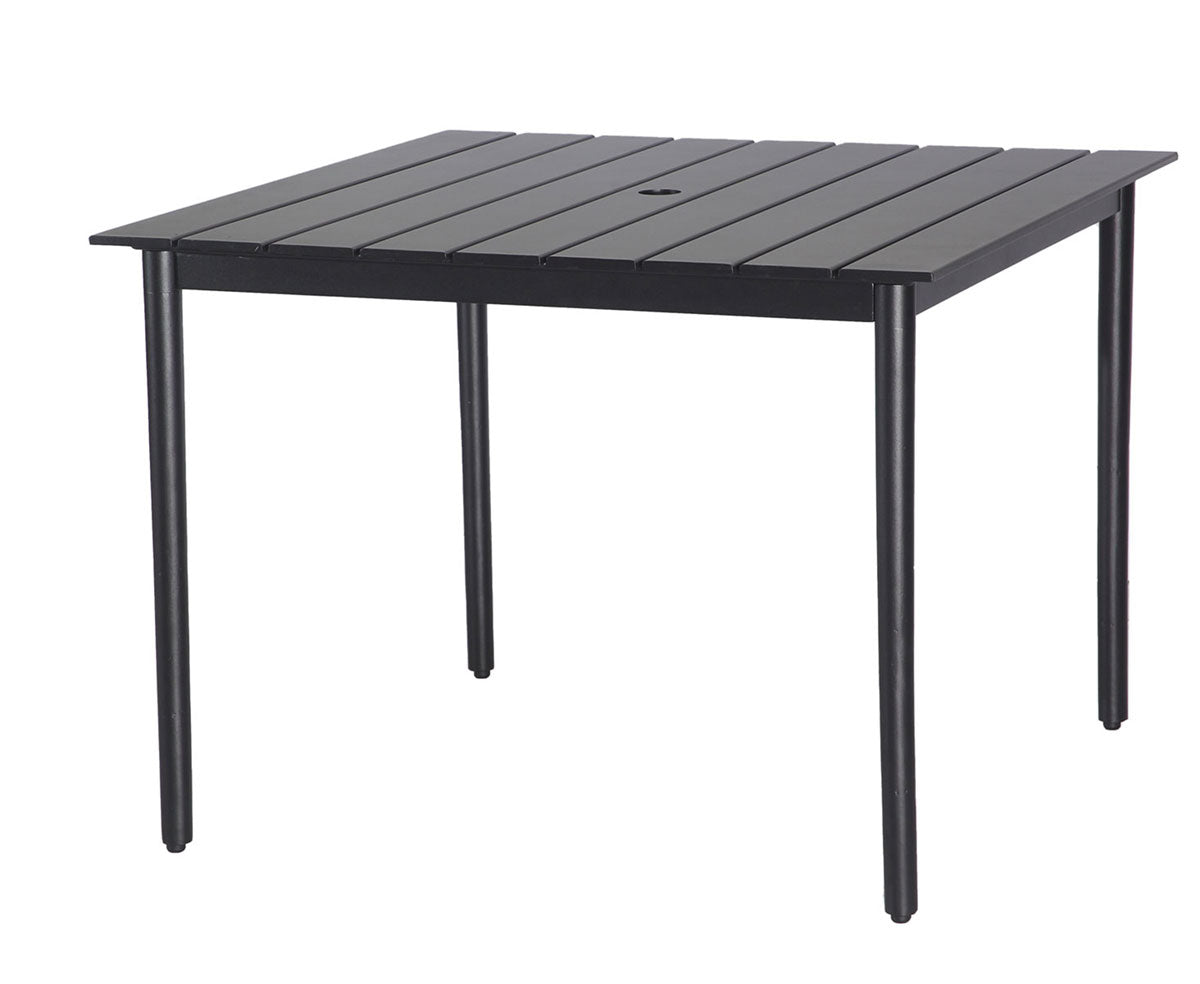 Gensun Strata 41" Square Dining Table (Round Legs)