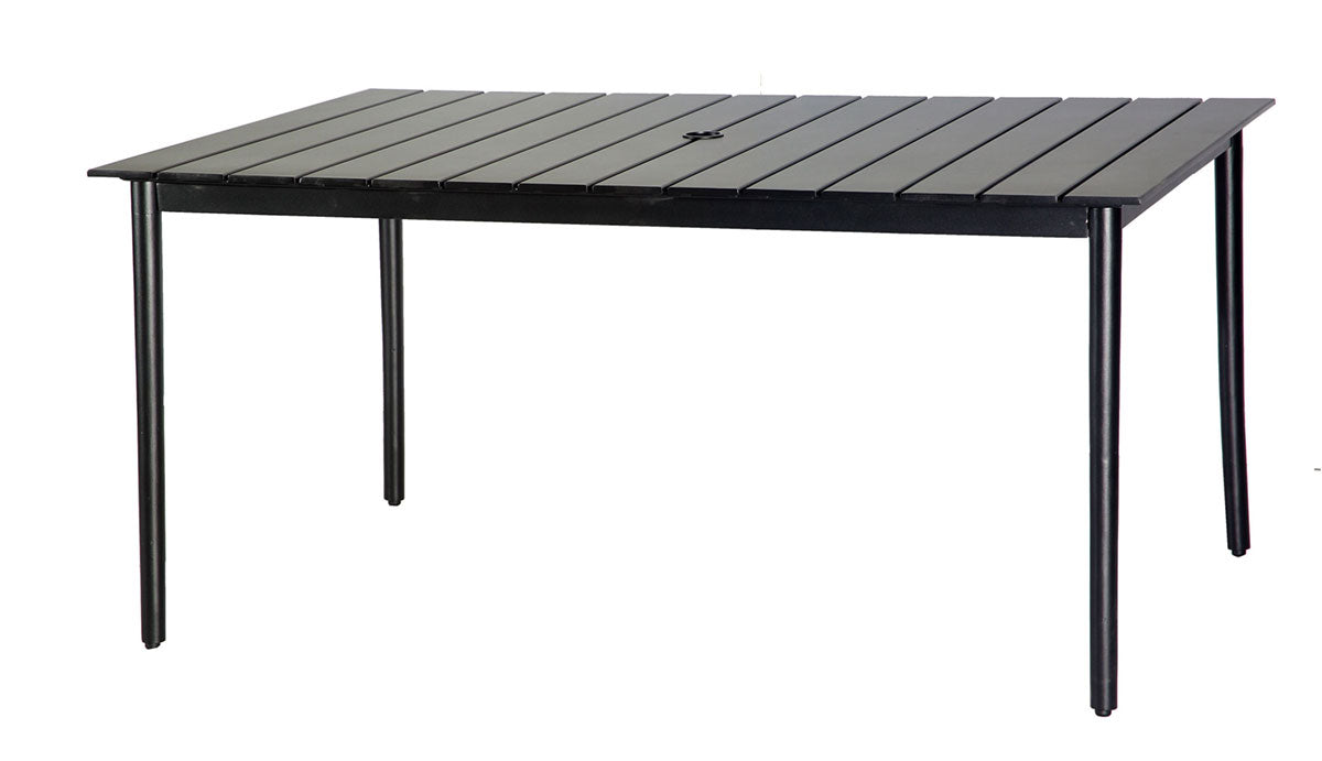 Gensun Strata 42" x 64" Rectangular Dining Table (Round Legs)
