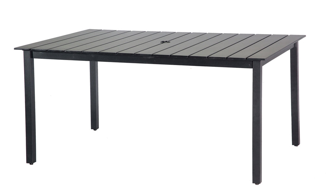 Gensun Strata 42" x 64" Rectangular Dining Table (Square Legs)