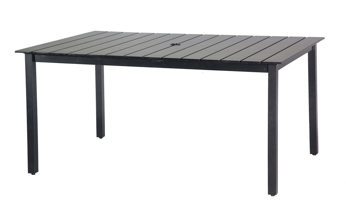 Gensun Strata 42" x 64" Rectangular Dining Table (Square Legs)