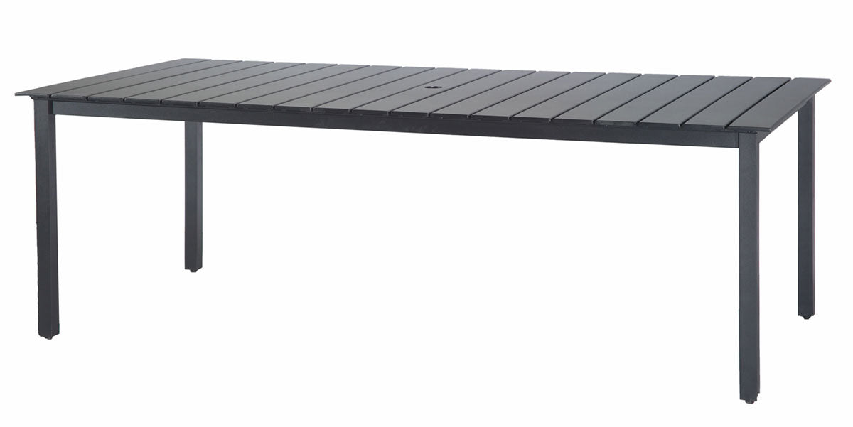Gensun Strata 42" x 87" Rectangular Dining Table (Square Legs)