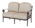 Gensun Verona Loveseat in Carbon