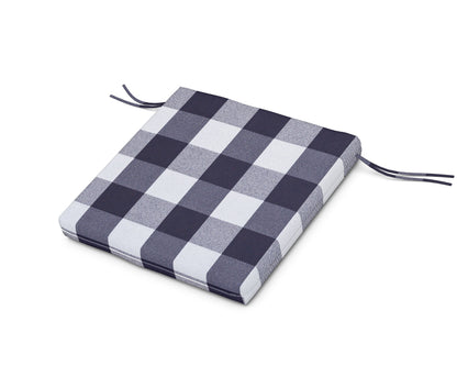 POLYWOOD AL300 Seat Pad in Buffalo Plaid Navy