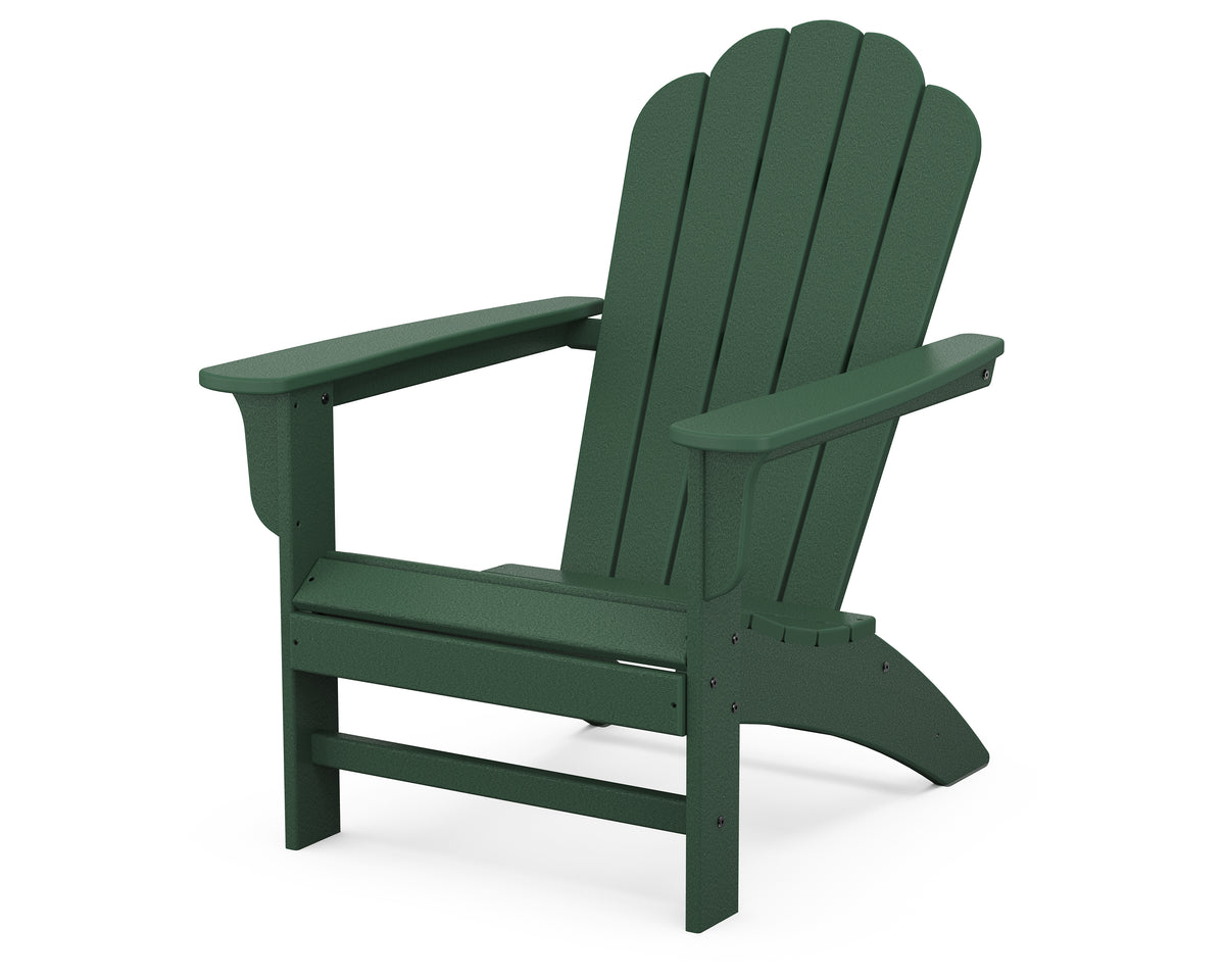 POLYWOOD Cottage Adirondack Chair in Green