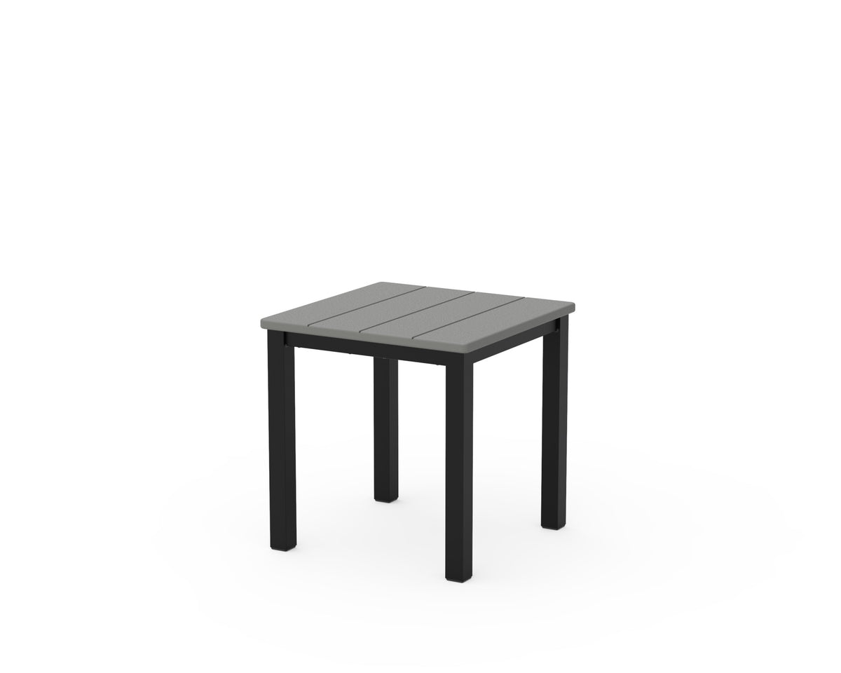 POLYWOOD Main Street 18" Side Table angle view