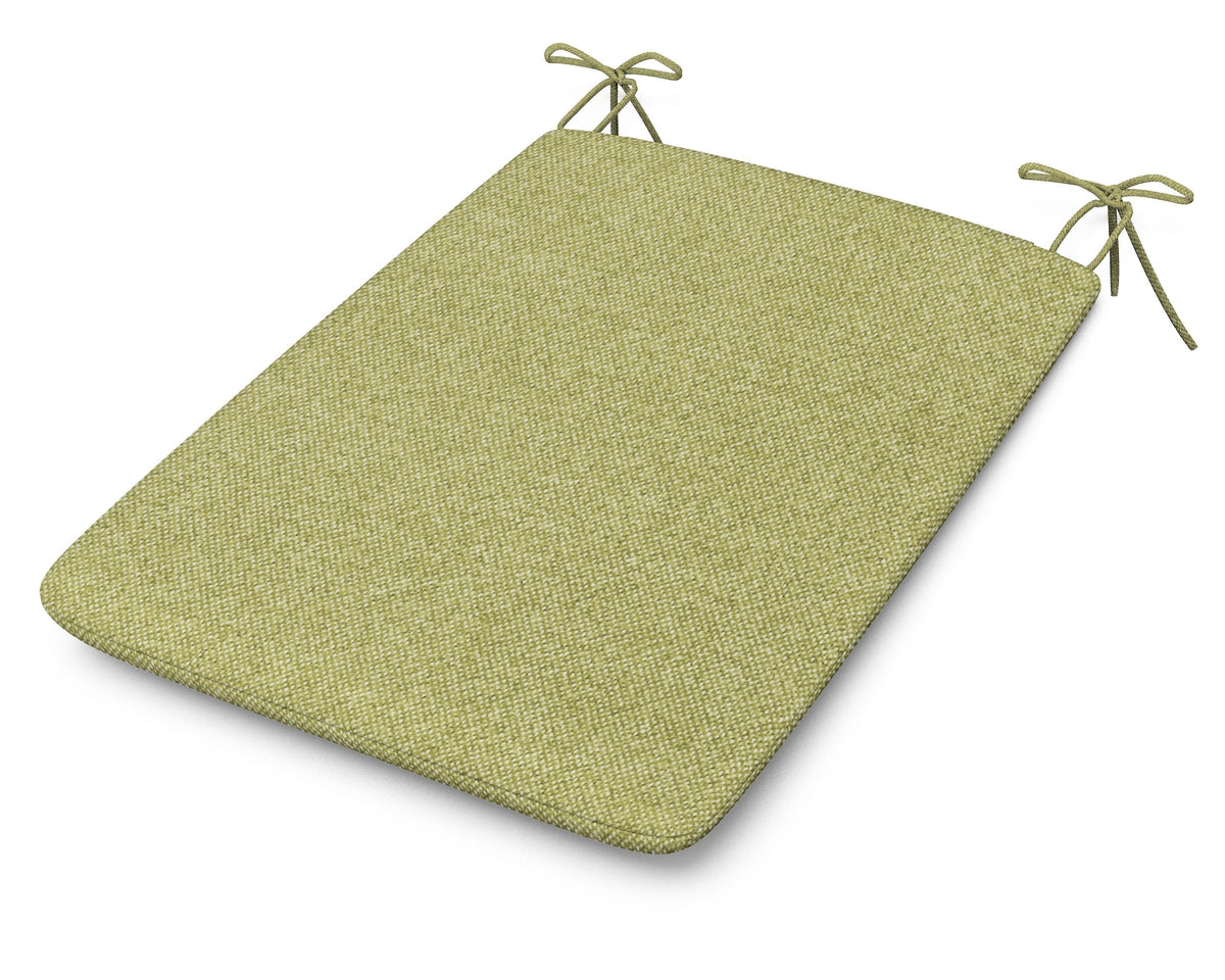POLYWOOD 1100 Plaza Seat Pad in Chartreuse Boucle