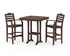POLYWOOD Savannah 3-Piece Bar Set in Mahogany